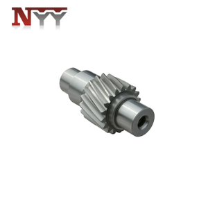 Plastic and rubber extruder high speed gearbox high accuracy tooth grinding pinion gear