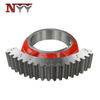 Metallurgy machinery soft tooth flank modification tooth grinding casting fan shaped gear